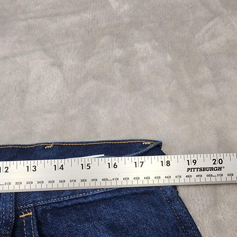Rustler Jeans Mens 36x30 Blue Straight Leg Regular Fit Heavy Denim Casual Work